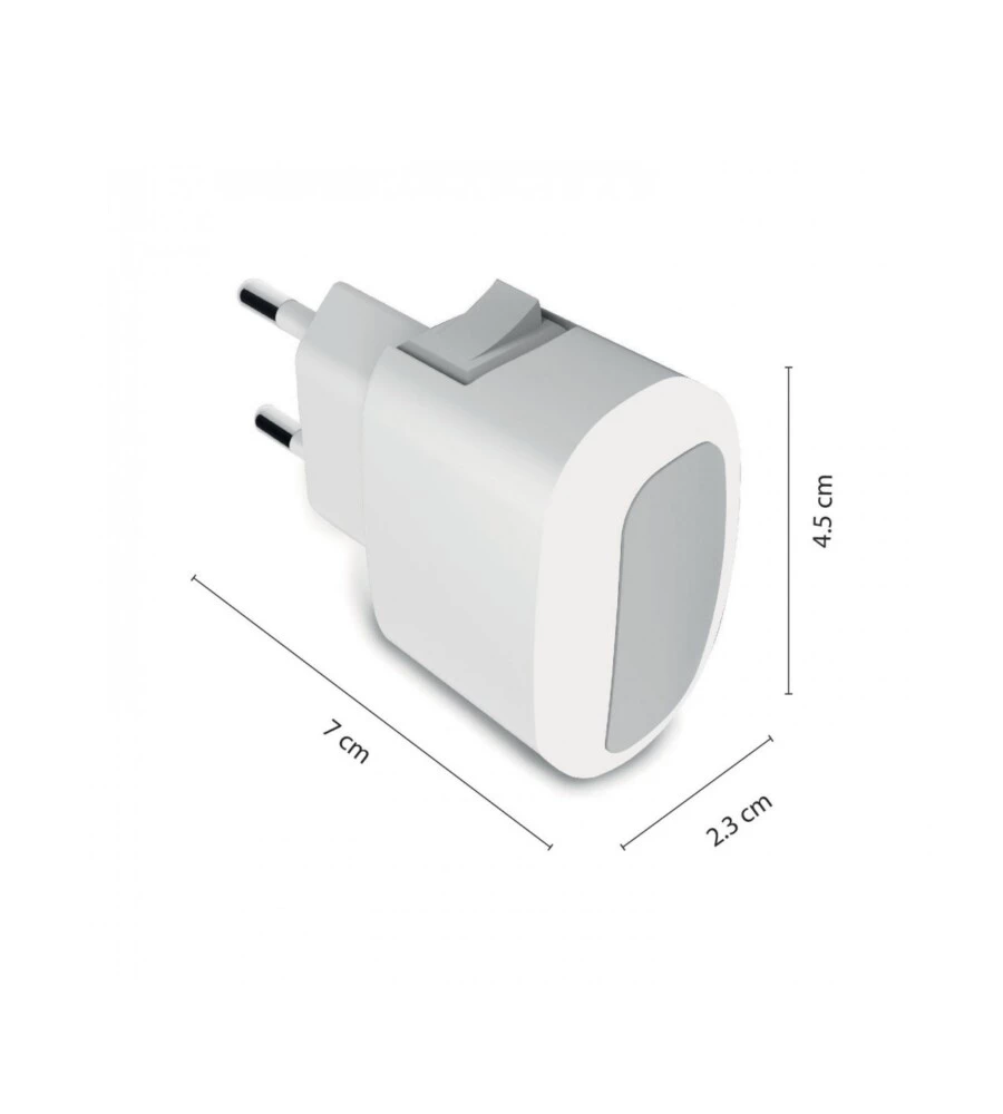 PUNTO LUCE LED CON INTERRUTTORE ON/OFF, BIANCO